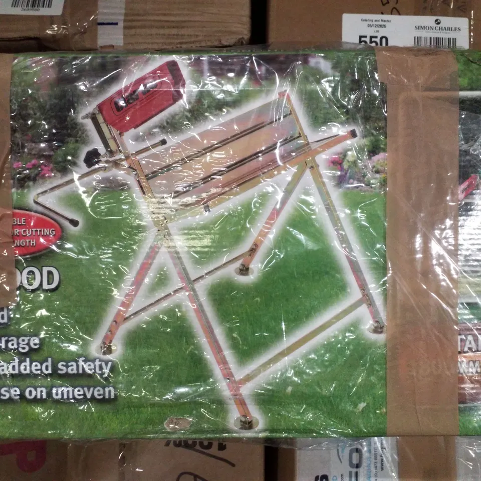 BOXED CLARKE CCLH1 CHAINSAW LOG HORSE