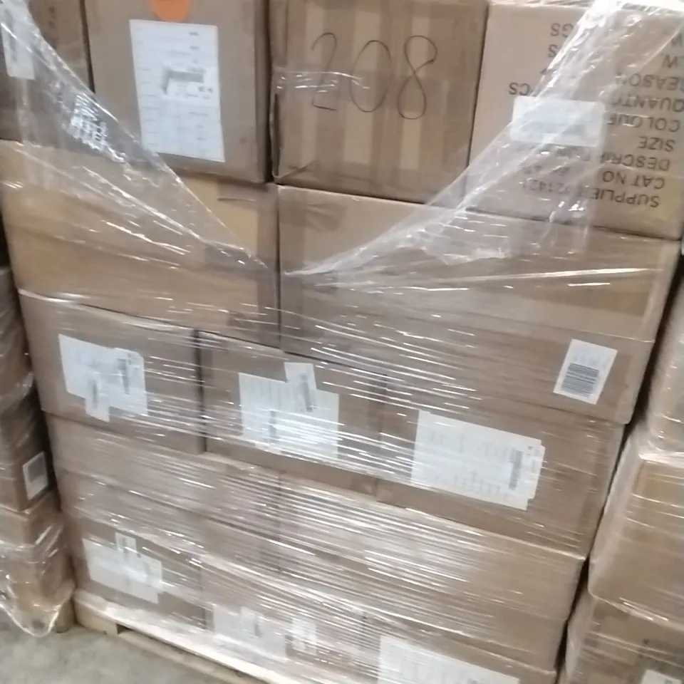 PALLET OF BRAND NEW WOMENS QUALITY DESIGNER CLOTHES APPROXIMATELY 140  TO INCLUDE;JEANS, TOPS, DRESSES ETC