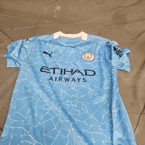 MANCHESTER CITY FC 20/21 HOME JERSEY - L