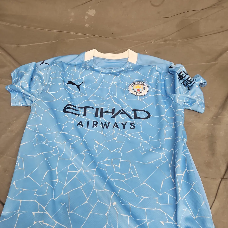 MANCHESTER CITY FC 20/21 HOME JERSEY - L