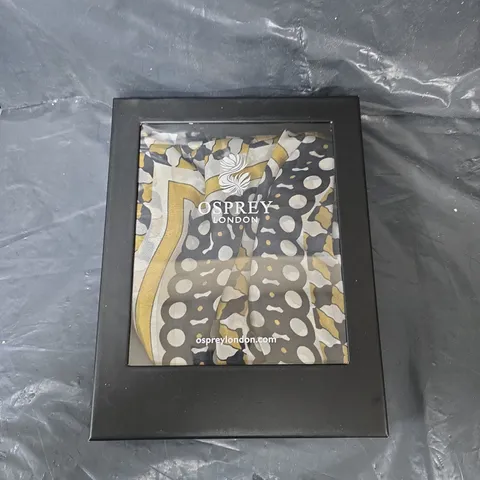 OSPREY LONDON LUXURY COLOGNE SCARF