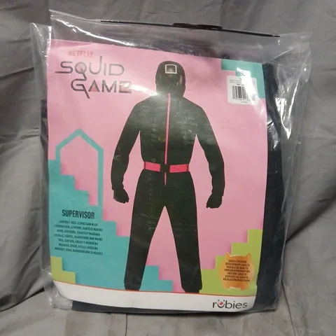 SQUID GAME SUPERVISOR JUMPSUIT COSTUME - XS (ADULT FANCY DRESS)