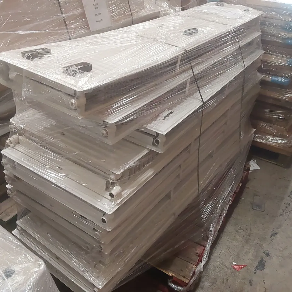 PALLET CONTAINING APPROXIMATELY 12x DESIGNER HOUSEHOLD CONVECTOR RADIATORS