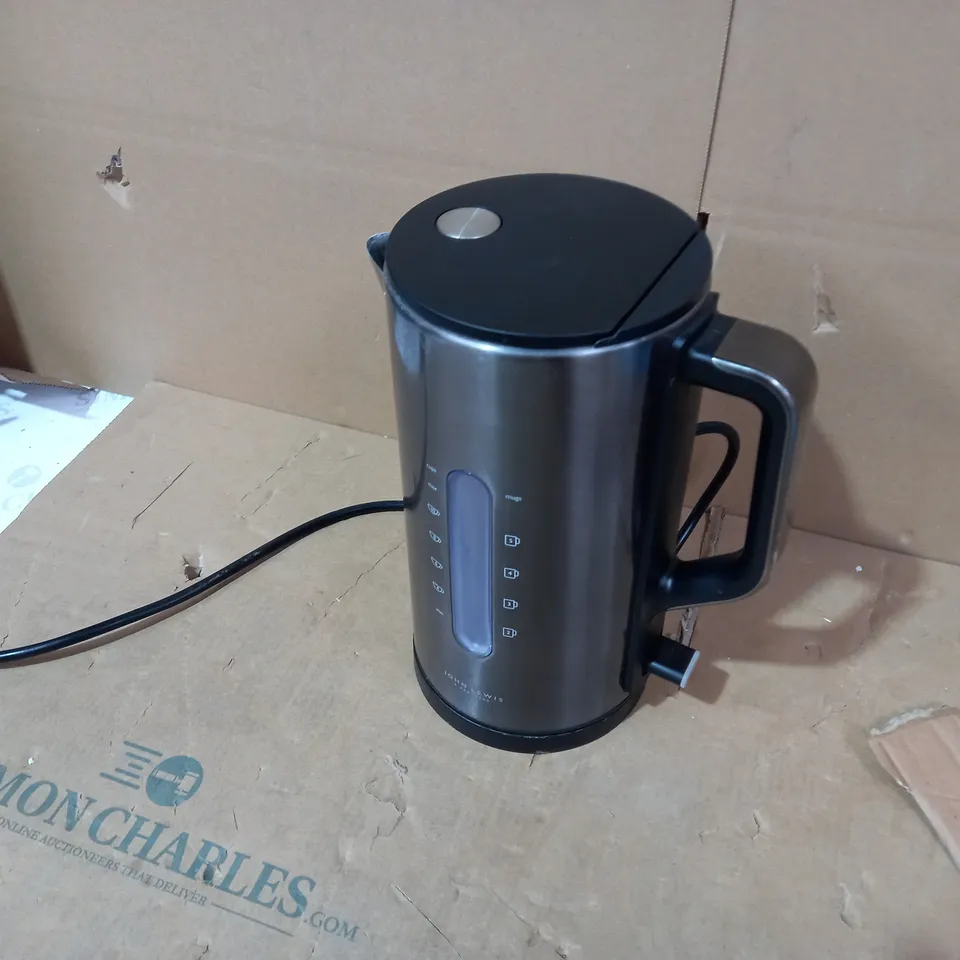 DESIGNER MATTE GREY/BLACK KETTLE