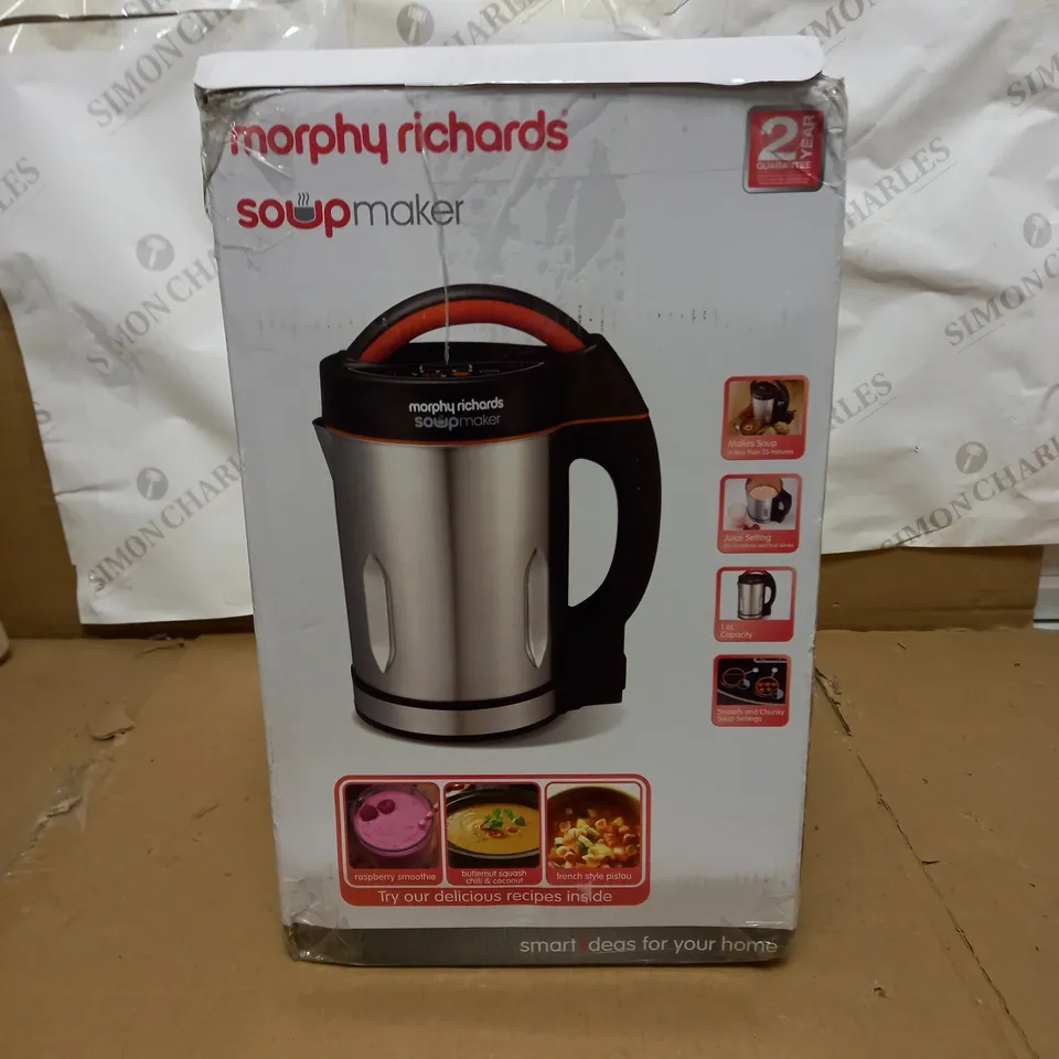 MORPHY RICHARDS SOUP MAKER 