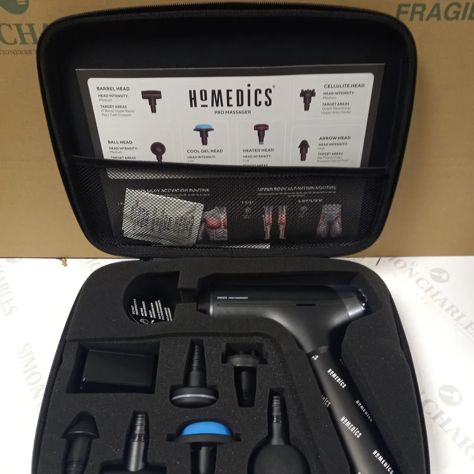 HOMEDICS PRO MASSAGER GUN