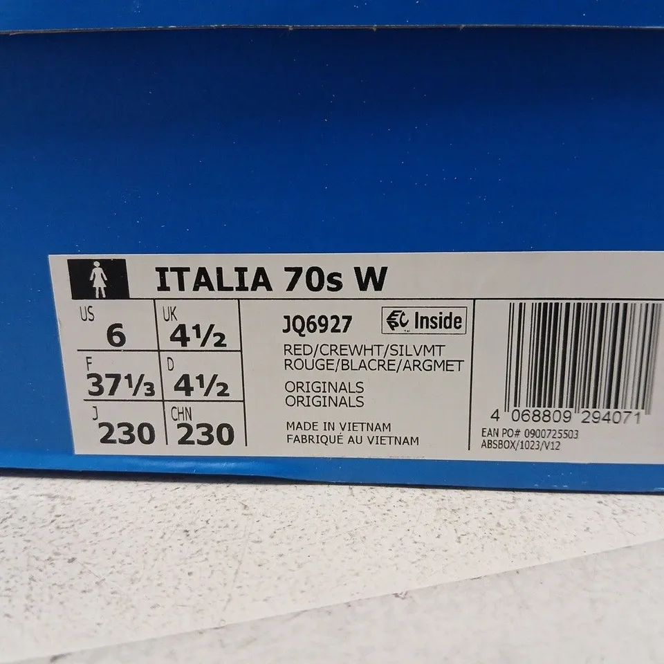 ADIDAS ITALIA 70S W WOMEN'S TRAINERS – UK 4.5