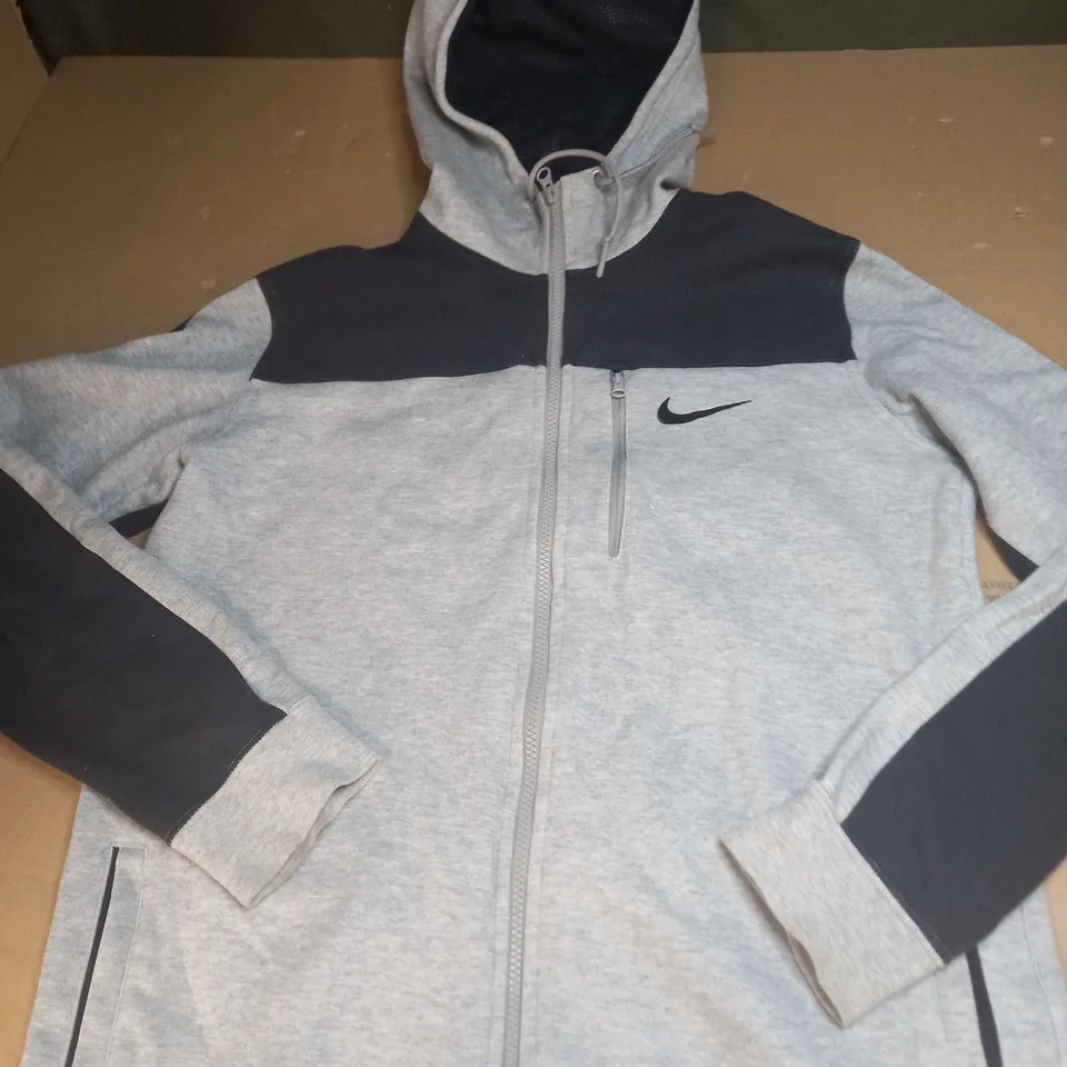 MENS NIKE LOGO ZIPPED HOODIE SIZE UNSPECIFIED