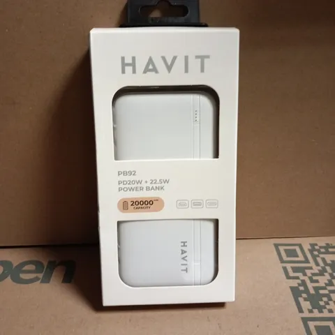 SEALED HAVIT 20000MH POWER BANK