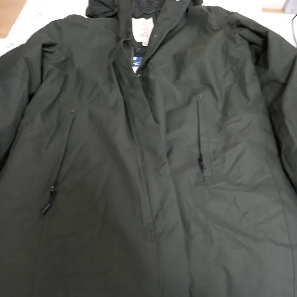 SEASALT CORNWALL RAIN JANELLE WOODLAND COAT - UK 16