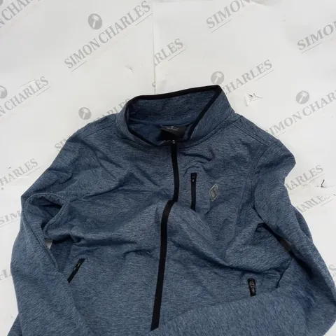 SKECHERS ULTRA GO EQUALIZER JACKET IN STONE BLUE - S