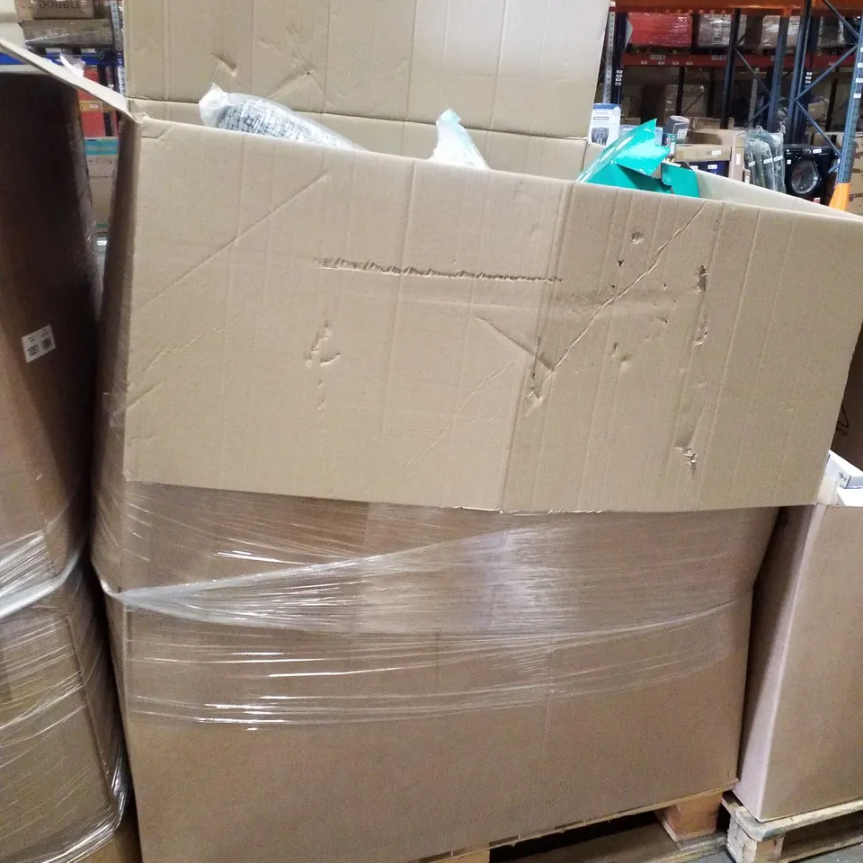 PALLET CONTAINING ASSORTED PILLOWS, PET BEDS & MATTRESS TOPPER