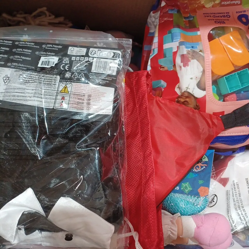 BOX OF APPROXIMATELY 20 ASSORTED TOYS AND GAMES TO INCLUDE MINI POM POM PETS ACTIVITY KIT, PRINCESS FASHION BOUTIQUE, ETC