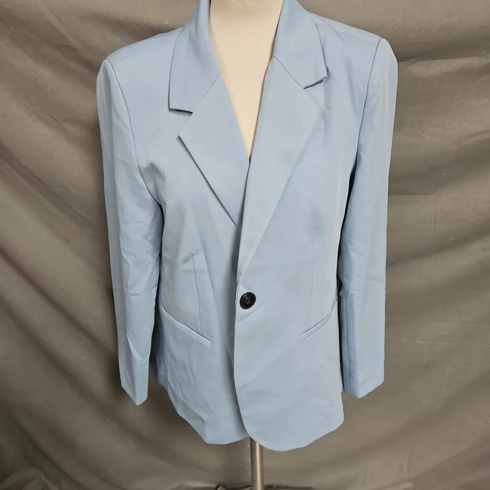 KAFFE SAKURA BLAZER IN FADED DENIM SIZE 42