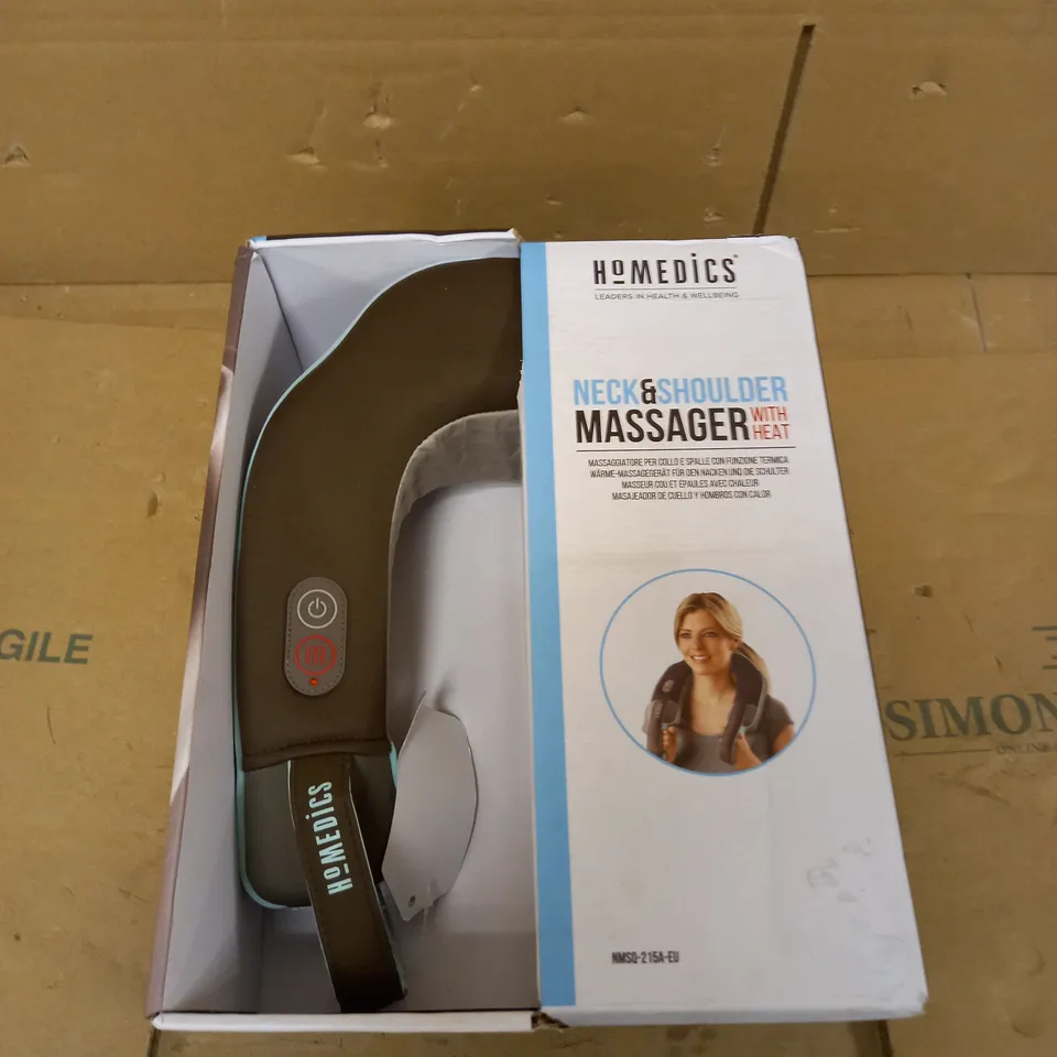 HOMEDICS NECK&SHOULDER MASSAGER WITH HEAT 