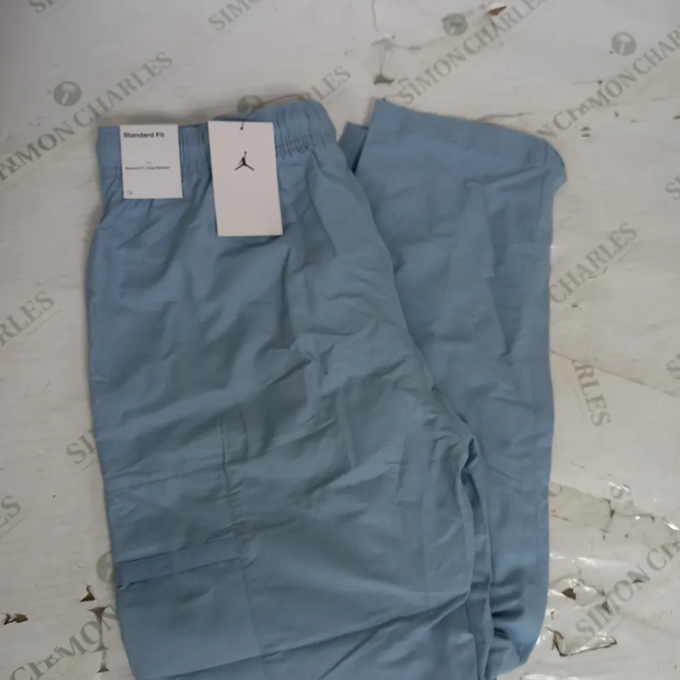 NIKE X JORDAN ACTIVE JOGGERS IN PALE BLUE SIZE M