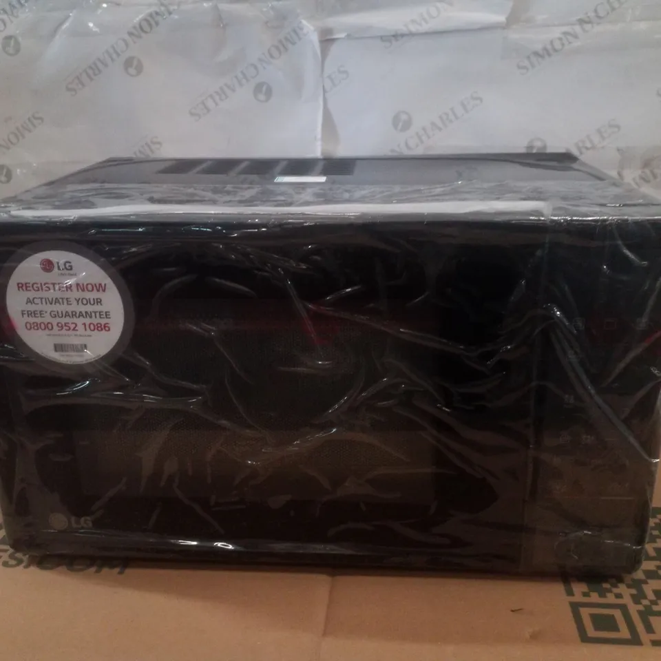 BOXED LG MH6042D 20L 700W MICROWAVE OVEN WITH GRILL AND TOUCH CONTROL PANEL, BLACK