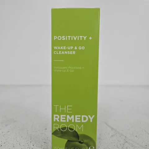 THE REMEDY ROOM POSITIVITY+ WAKE-UP & GO CLEANSER – 150ML
