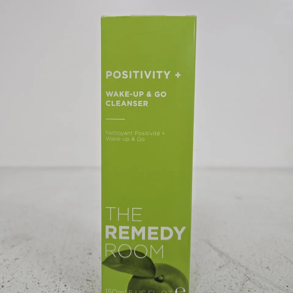 THE REMEDY ROOM POSITIVITY+ WAKE-UP & GO CLEANSER – 150ML