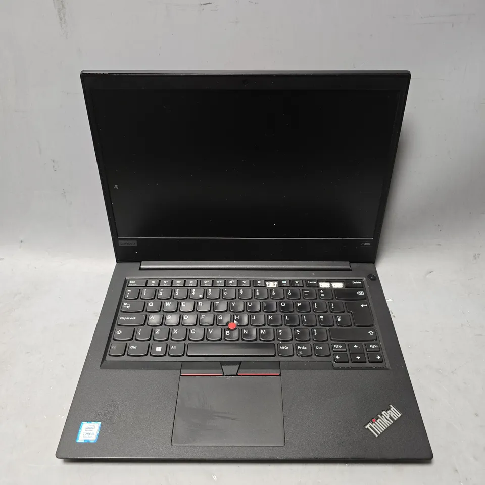 LENOVO THINKPAD E480 LAPTOP IN BLACK
