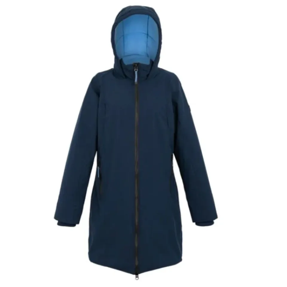 BRAND NEW REGATTA WOMENS YEWBANK IV JACKET IN NAVY - SIZE 18