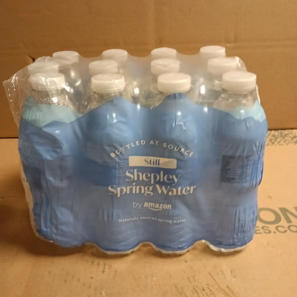 SHEPLEY STILL SPRING WATER 12-PACK BOTTLED WATER 500ML PER BOTTLE