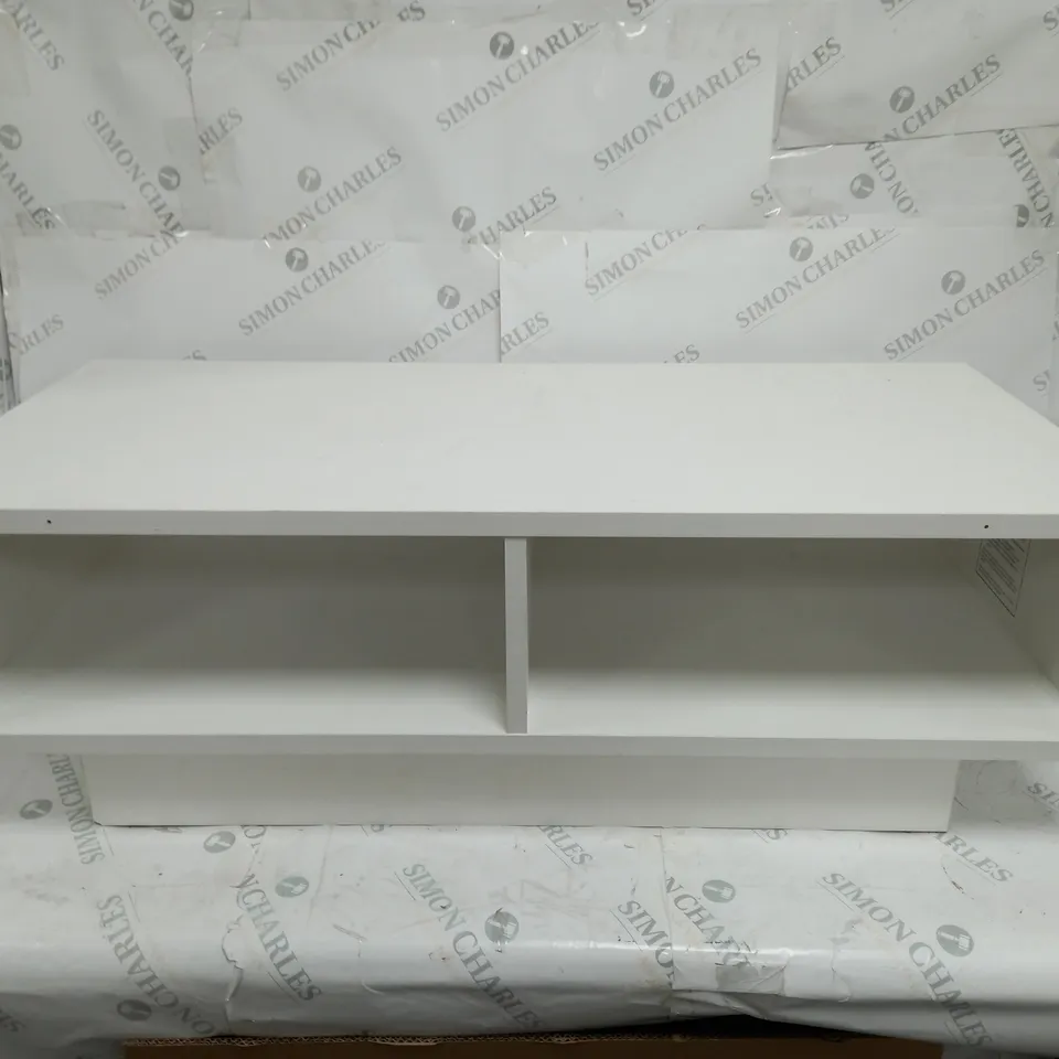 TV UNIT WHITE - COLLECTION ONLY