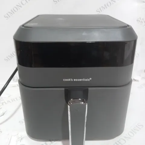 COOK'S ESSENTIALS 5.8L AIR FRYER IN SLATE GREY
