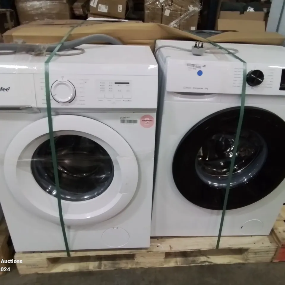 PALLET OF APPROXIMATELY 4 UNPROCESSED RAW RETURN WHITE GOODS TO INCLUDE;