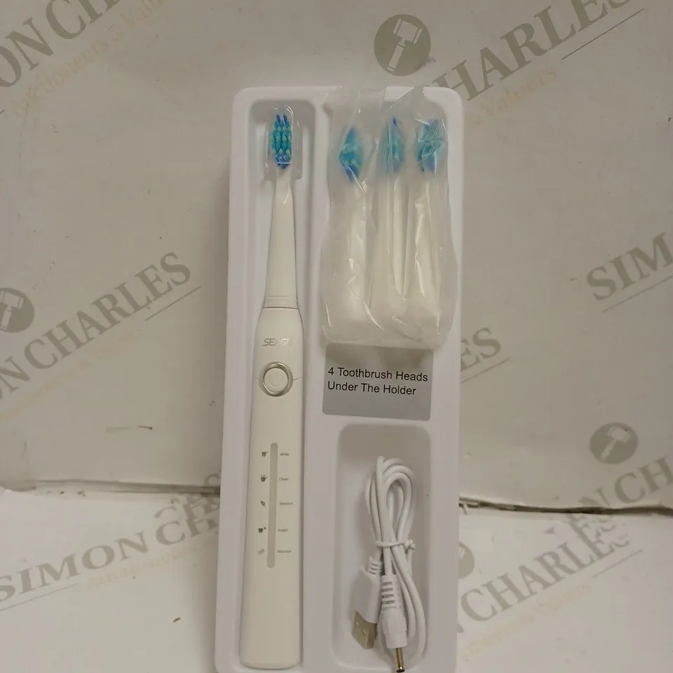 BOXED SEAGO SONIC TOOTHBRUSH.