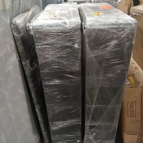 BAGGED SANTAFE TWEED FABRIC DIVAN BASE AND HEADBOARD (3 PARTS)
