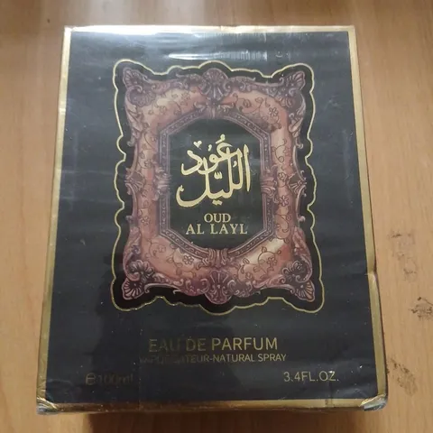 BOXED AND SEALED OUD AL LAYL EAU DE PARFUM 100ML
