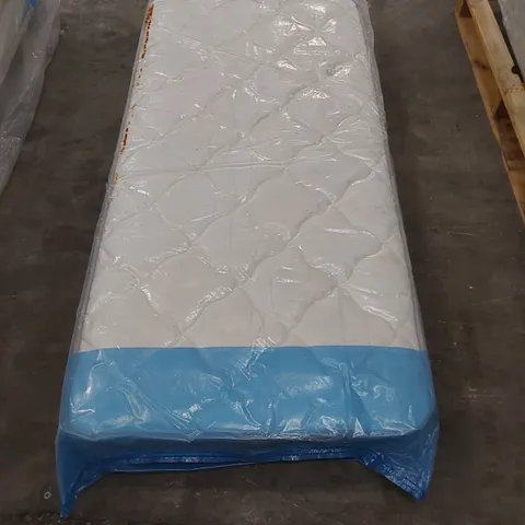 BAGGED DESIGNER SINGLE 90cm AIRSPRUNG LUXURY QUILTED MEDIUM MATTRESS