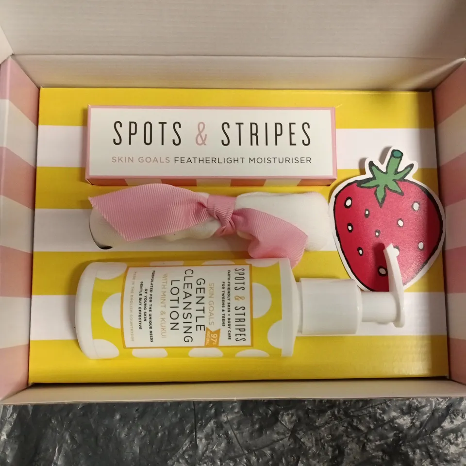 SPOTS & STRIPES SKIN + BODY CARE SET