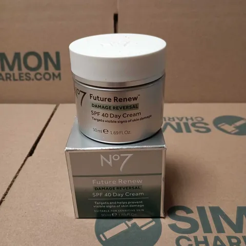 NO7 FUTURE RENEW SPF40 DAY CREAM – DAMAGE REVERSAL, 50ML
