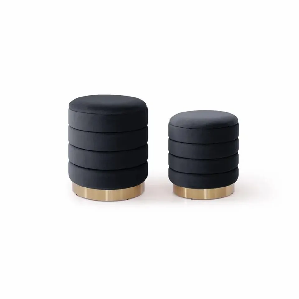 BOXED ACLE DRESSING TABLE STOOL