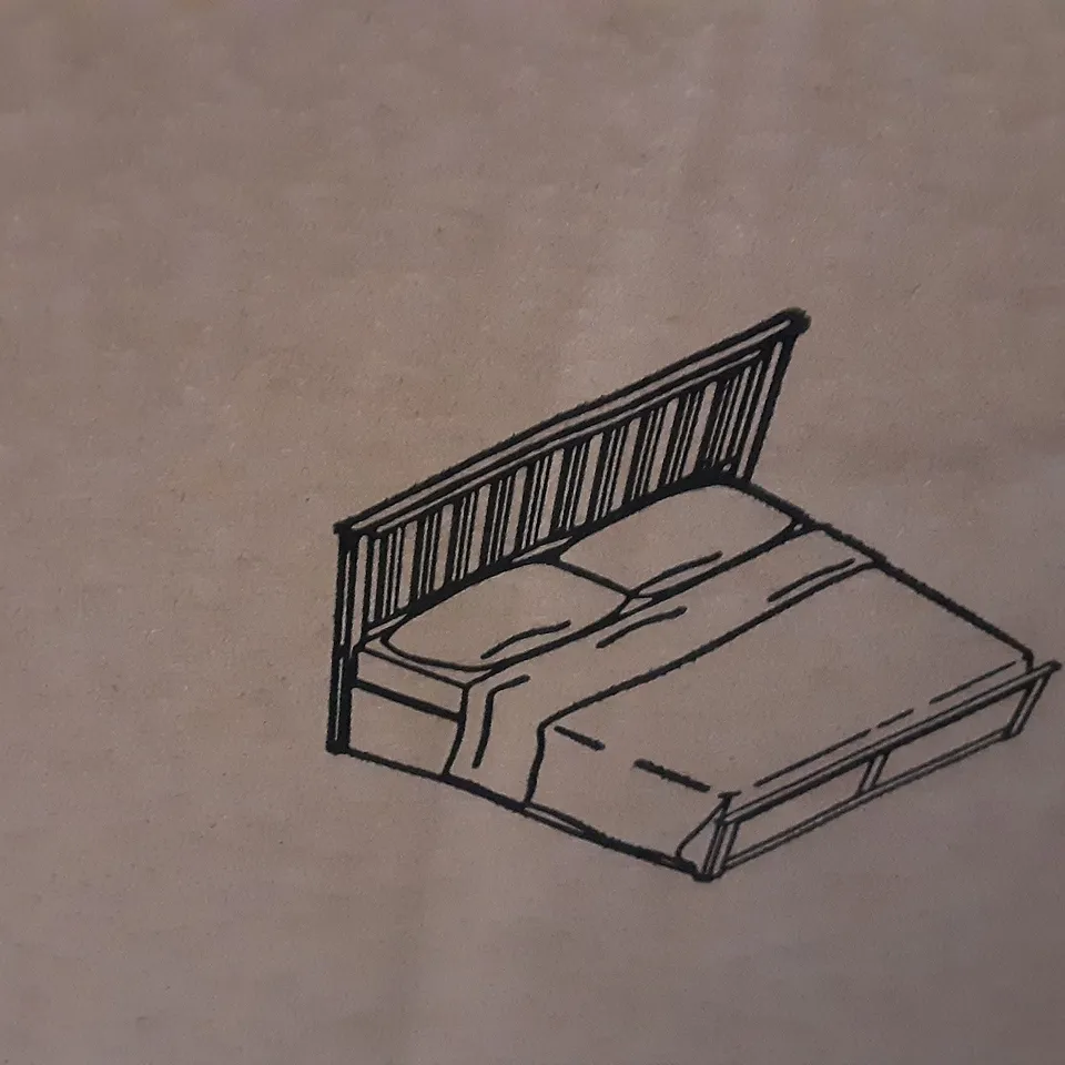 BOXED 150 CM PHOENIX OTTOMAN BED IN STONE GREY , 4 BOXES 