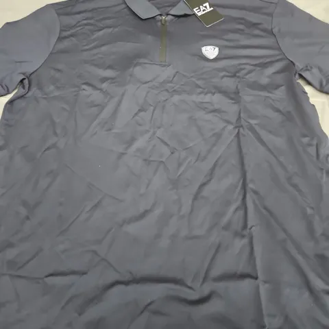 EMPORIO ARMANI TRAIN PREMIUM SHIELD POLO - SIZE XL