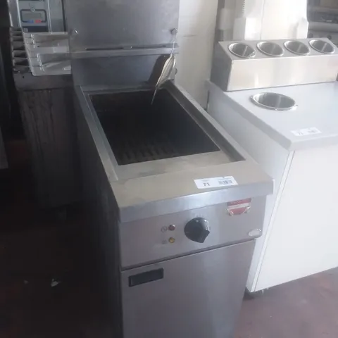 FALCON STAINLESS STEEL SINGLE BASKET DEEP FAT FRYER
