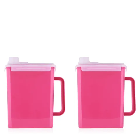 LOCKNLOCK SET OF 2 COLOURED PITCHERS