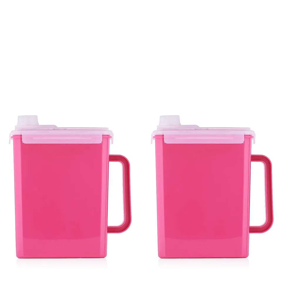 LOCKNLOCK SET OF 2 COLOURED PITCHERS