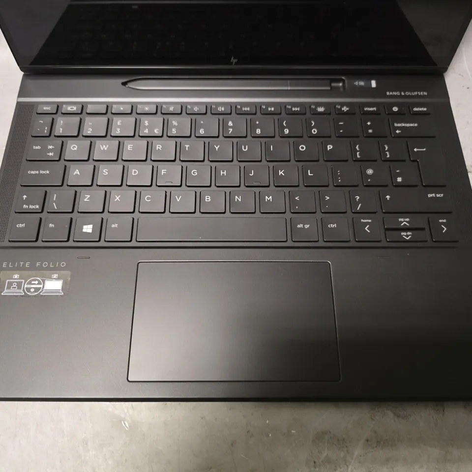 BOXED HP ELITE FOLIO LAPTOP IN BLACK 13.5INCH 