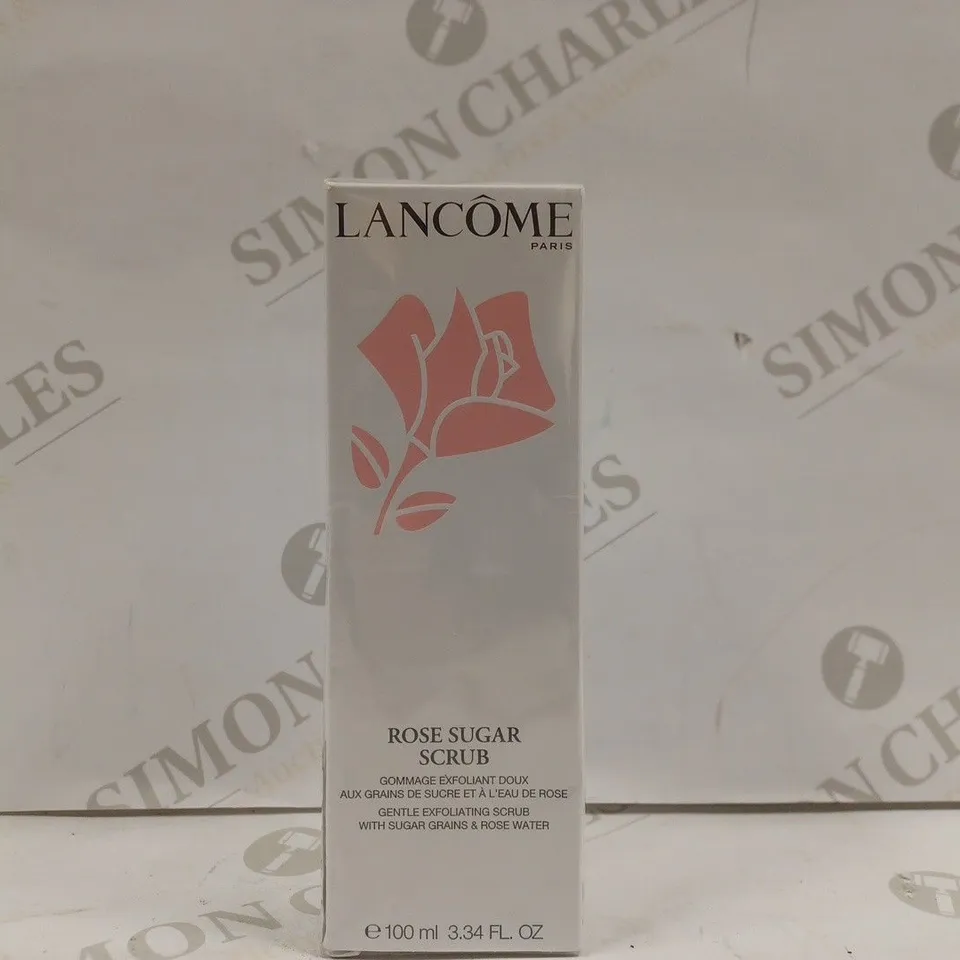 LANCOME ROSE SUGAR GENTLE EXFOLIATING SCRUB 100ML