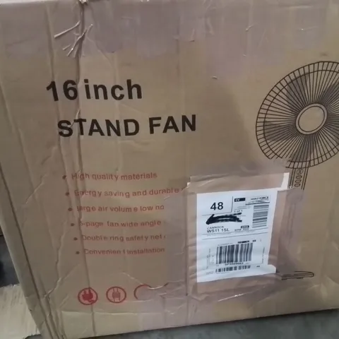 BOXED 16" STANDING FAN