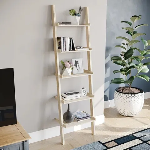 BOXED OGILVIE LADDER BOOKCASE (1 BOX )