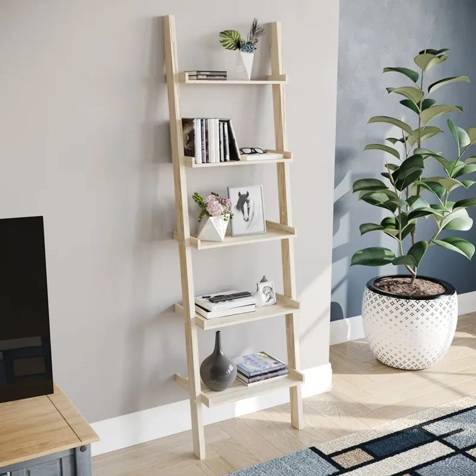 BOXED OGILVIE LADDER BOOKCASE (1 BOX )