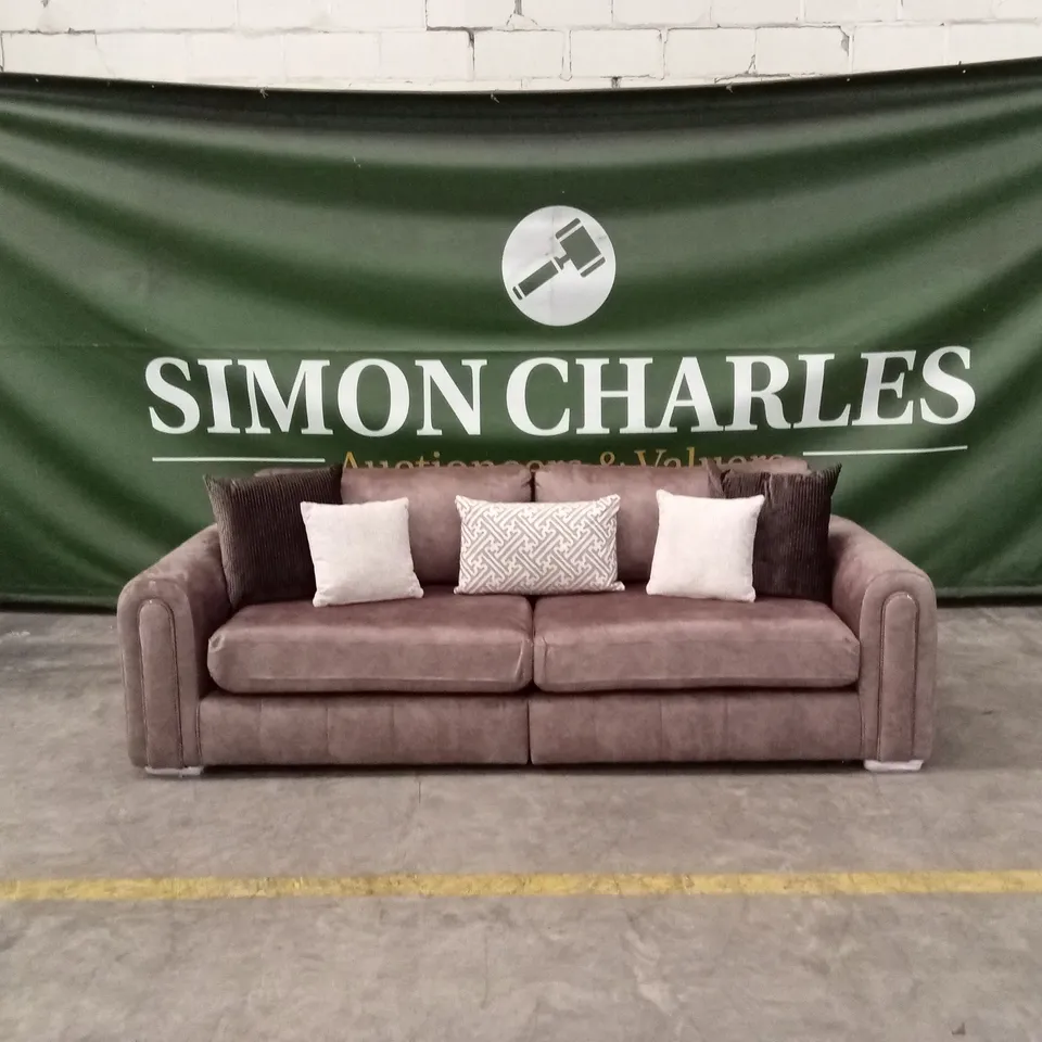 AMARA 4 SEATER SOFA - CHOCOLATE RRP £1349