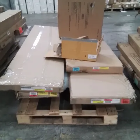 Pallet to include incomplete Furniture parts and peices