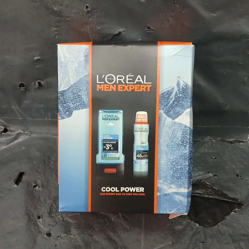 L'OREAL PARIS MEN EXPERT LOREAL PARIS MEN EXPERT COOL POWER GIFT SET  RRP £18