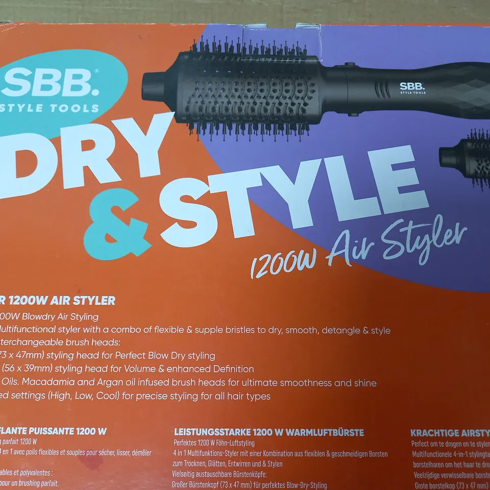 BOXED SBB 1200W AIR STYLER